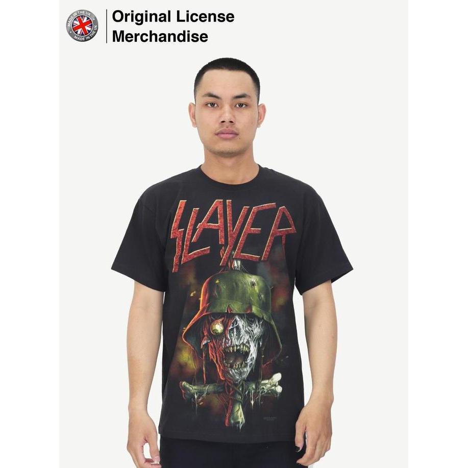 Kaos Baju Tshirt Pria Musik Metal Original SLAYER Nation Na Tour 2013