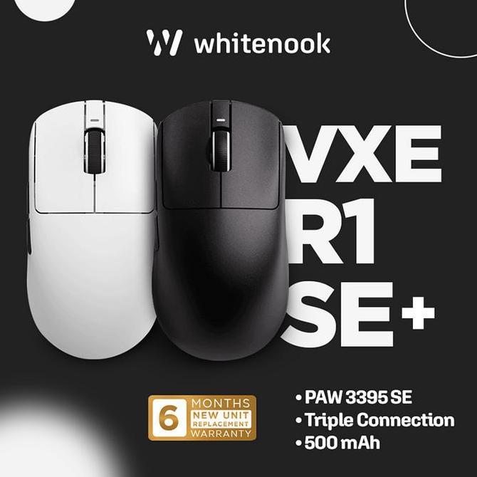 Vgn Vxe R1 Se+ Se Plus Wireless Gaming Mouse Triple Connection Terbaru