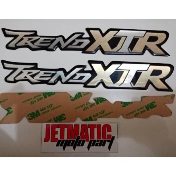 Emblem stiker Kymco Trend XTR