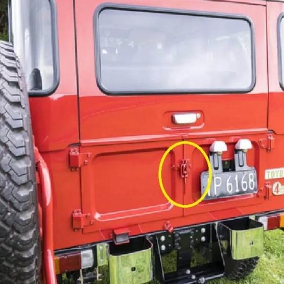 door lock rear barn door kunci pintu swing belakang hardtop fj40 bj40