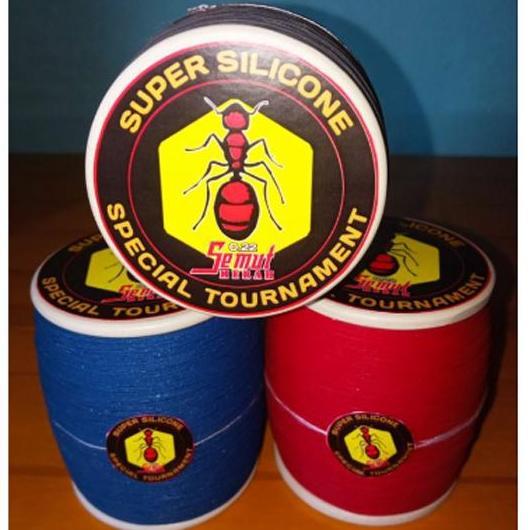 Senar Gelasan Layangan Merk SEMUT MERAH Tajam Kuat dan Warna Tidak Mu