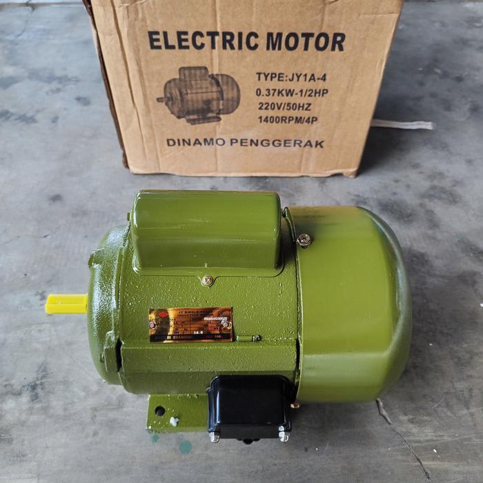 Elektro Motor Dinamo Penggerak 1/2 0.5 Hp Pk Sem Original Dan Terpercaya