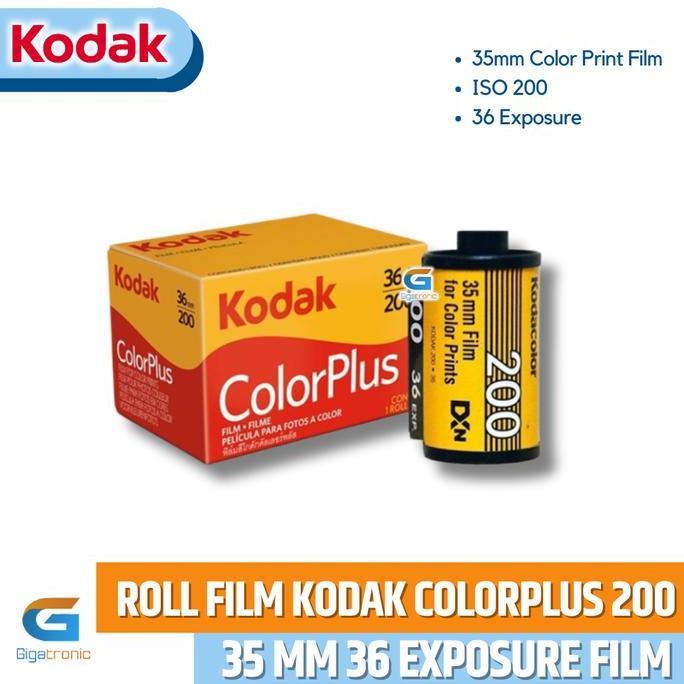 CUCI GUDANG Kodak ColorPlus 200 Film 35mm | ISO 200 | 36 Exp | Film Kamera Analog Original