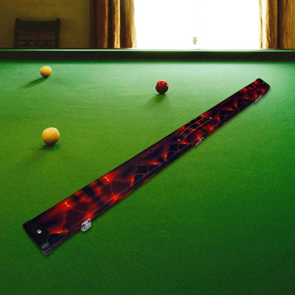 Billiard Pool Cue Case with Handle Accessories Container Billiard Pool Cue