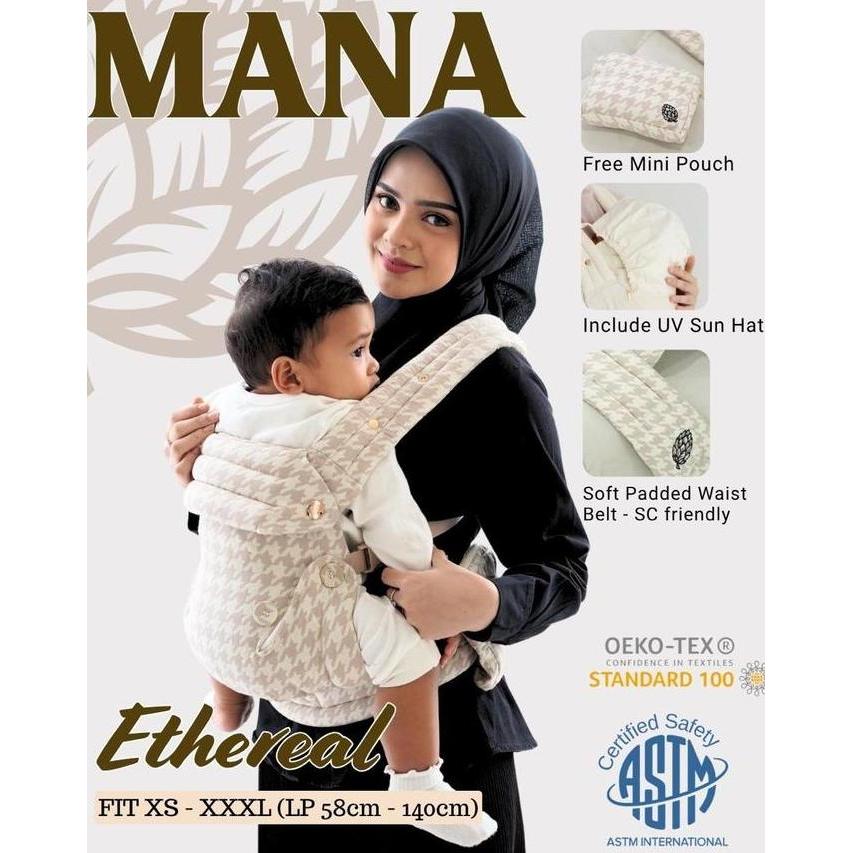 Mana Baby Carrier - Ethereal Series - Gendongan Bayi - Gift Box