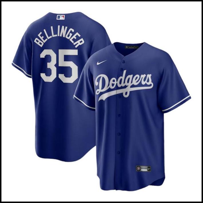 JERSEY MLB BASEBALL ORIGINAL LOS ANGELES DODGERS BLUE JERSEY best seller