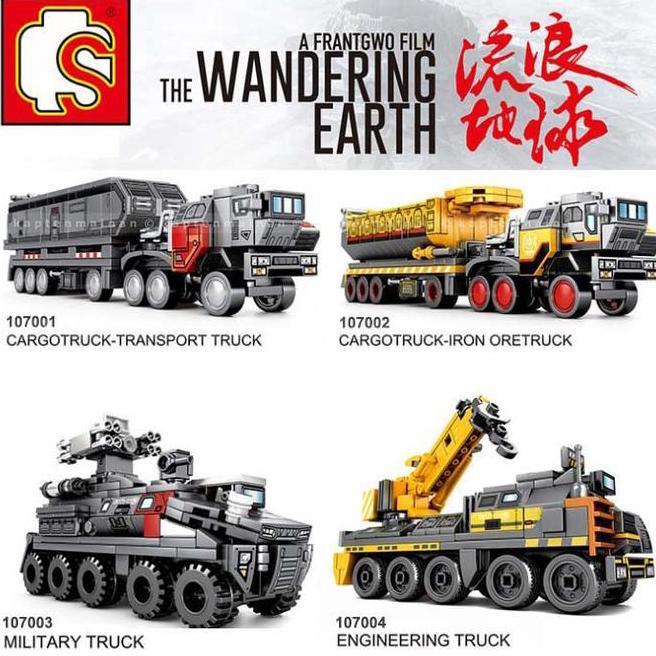Sembo The Wandering Earth Cargo Tru Military Tru