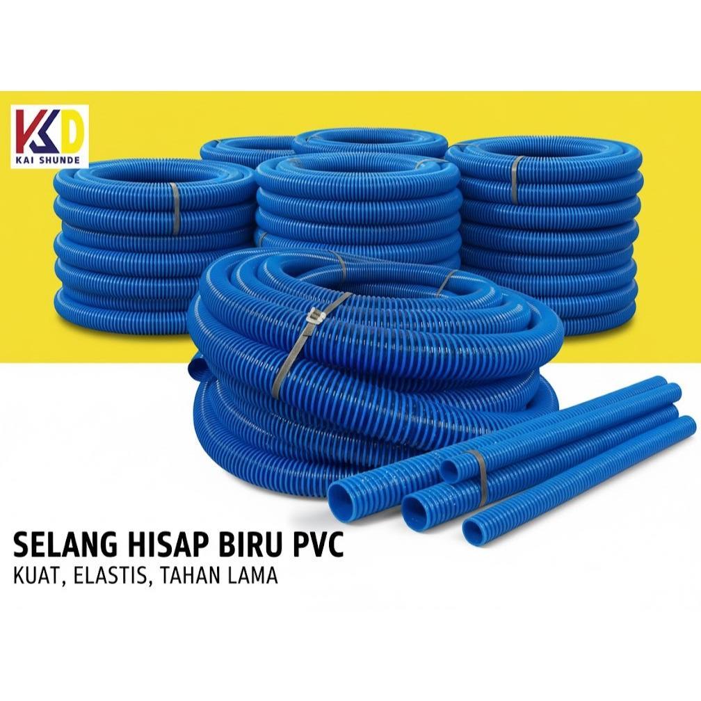 Promo Cod Ya Kak Selang Spiral 1 Inch Selang Sedot Irigasi Pompa Air Diesel Sawah Tambang Industri (