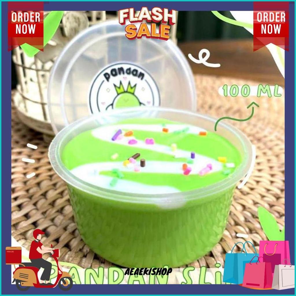 Pandan Slime By Potatos_Slime2 | Termurah Slime Potatos Termurah Banget