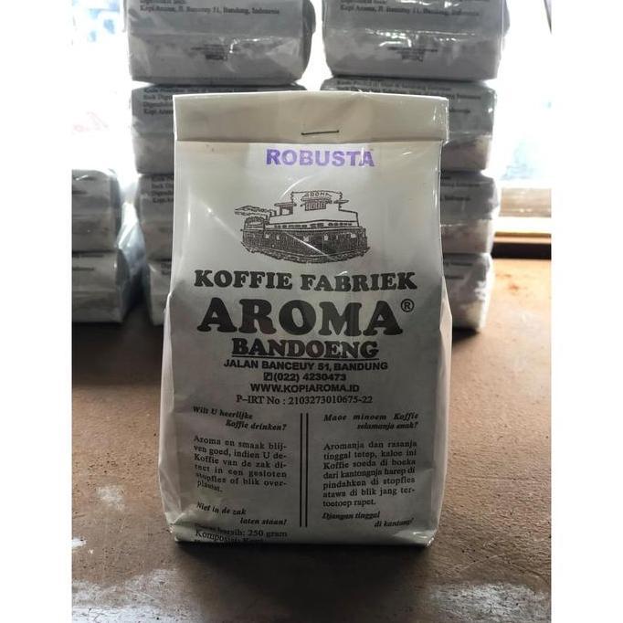 Kopi AROMA Bandung - Robusta - Koffie Fabriek - 500Gr