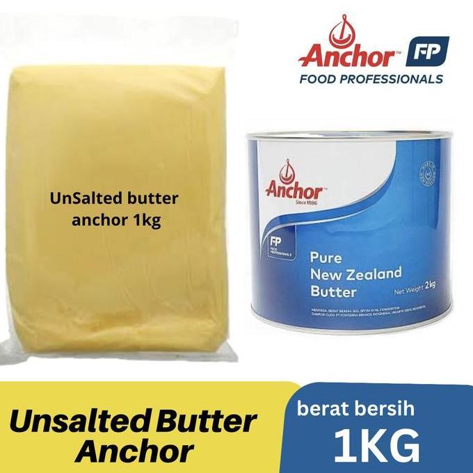 unsalted butter anchor 1 kg