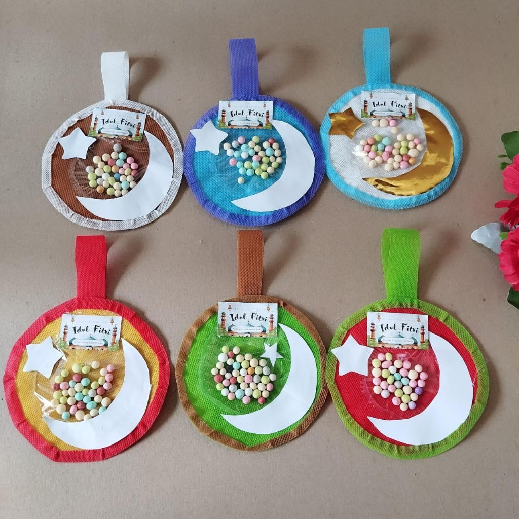 Amplop Tas Lebaran isi 6 pcs | Amplop Lebaran Unik | Amplop Lebaran Viral | Amplop Lebaran Tas BULAN