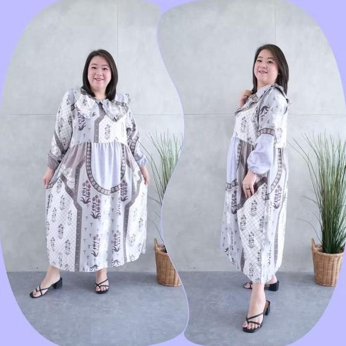 Pedkey Butik - 871 Oxana Tunik Bigsize Jumbo Wanita Big Size Xxl