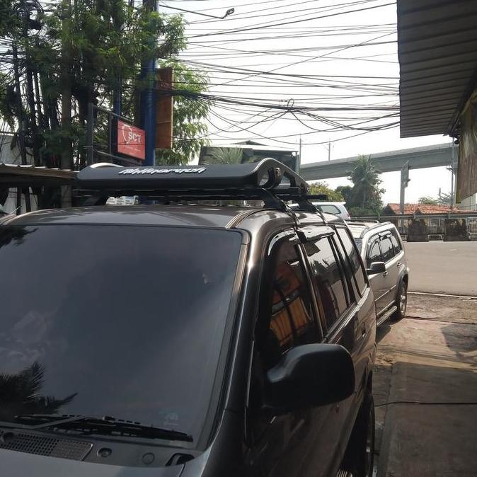 Roofrack Bagasi Atas Mobil Panther Plus Cross Bar Jepit Body Terbaru