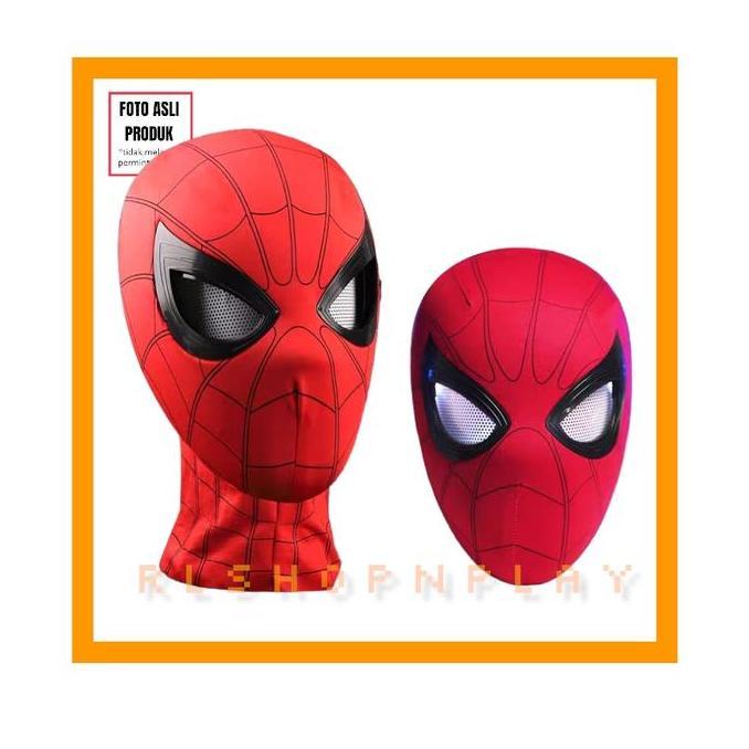 Topeng Spiderman Cosplay Superhero Mask