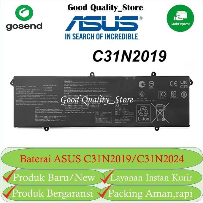 Baterai laptop Asus PRO 14X M7400 C31N2019 C31N2024 Original