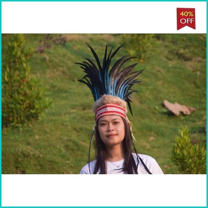 Topi Papua-Topi Irian Bulu Ayam Biru Efektif