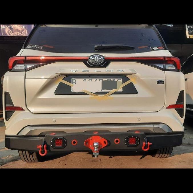 Tanduk Belakang Pengaman Belakang Mobil Avanza / Xenia / Veloz 2021 - 2024 Model Custom Terbaru