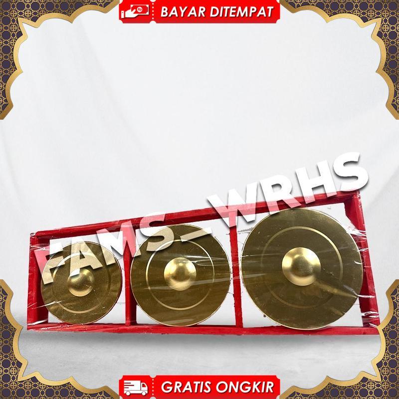 Kenong Isi 3 Kenong Gamelan Mainan Anak Alat Musik Tradisional Berkualitas LANGSUNG BELI