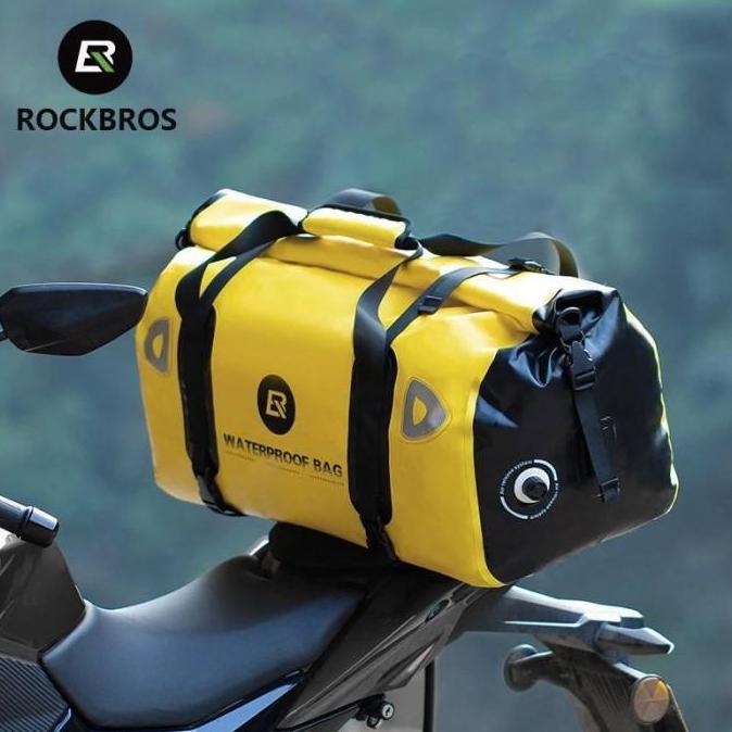 tas motor touring belakang waterproof rockbros olahraga gym portable