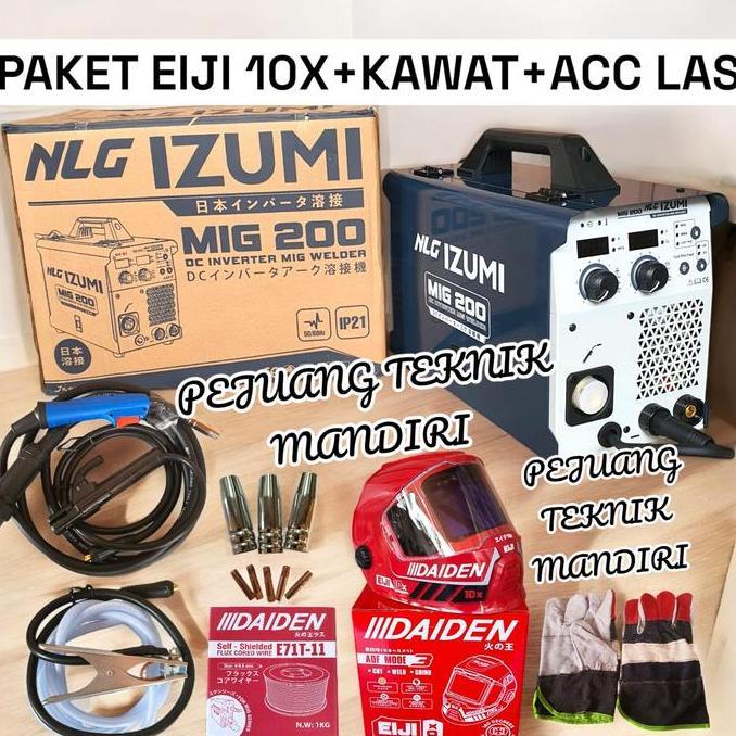 LOWARY MESIN LAS CO2 IZUMI MIG 200 / TRAFO LAS CO2 IZUMI MIG 200