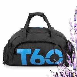 Tas Ransel Duffel Gym Trafel Bag Uni Daily Sporty Canvas Material Adjustable Strap Large Kompartemen