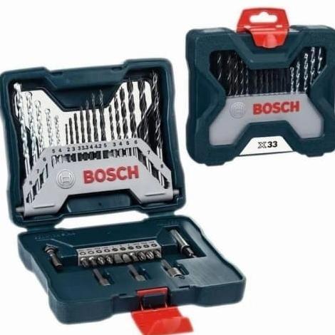 MATA BOR & MATA OBENG VARIASI BOSCH SET 33 PCS X-LINE