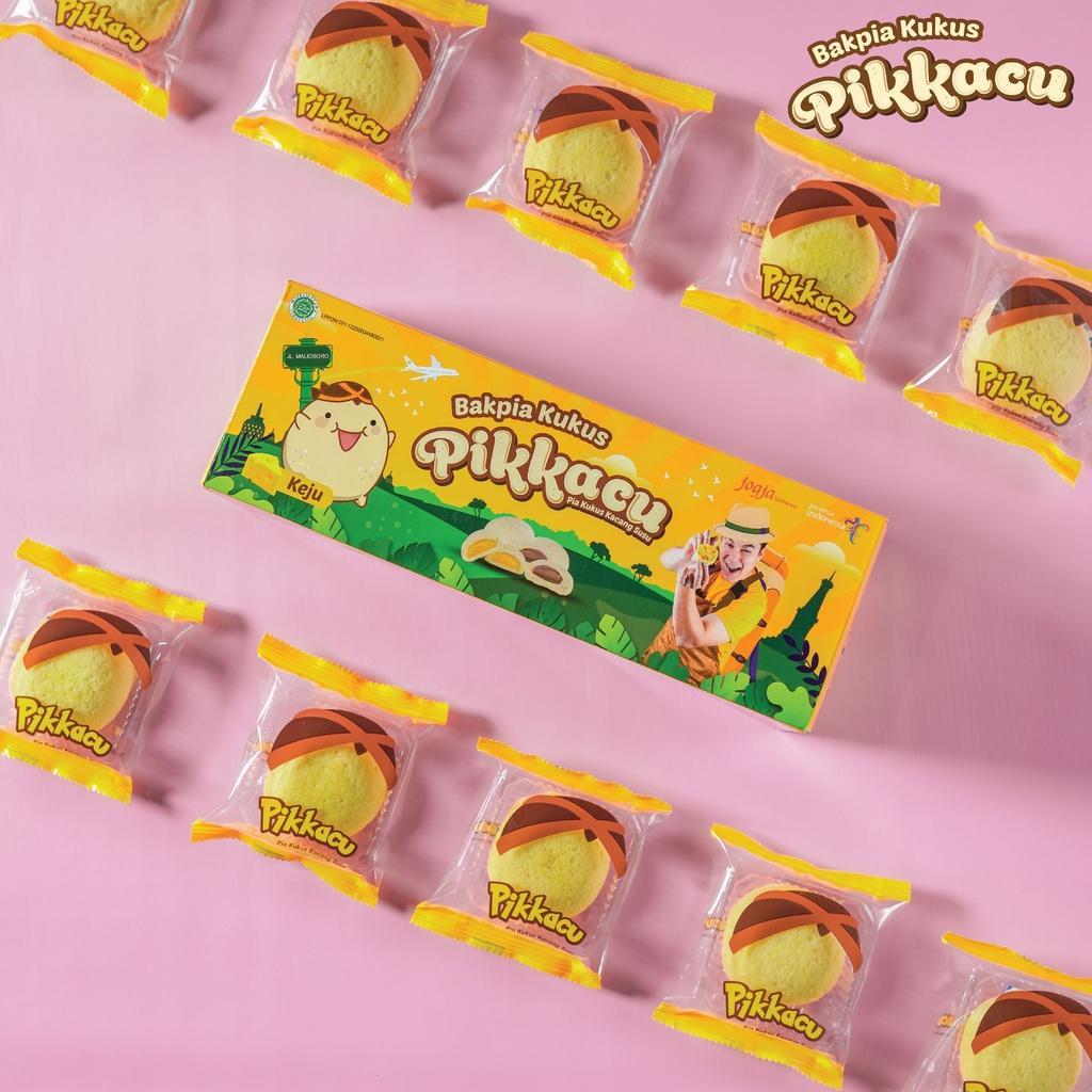 Bakpia Kukus Pikkacu Coklat Isi 10 Pcs