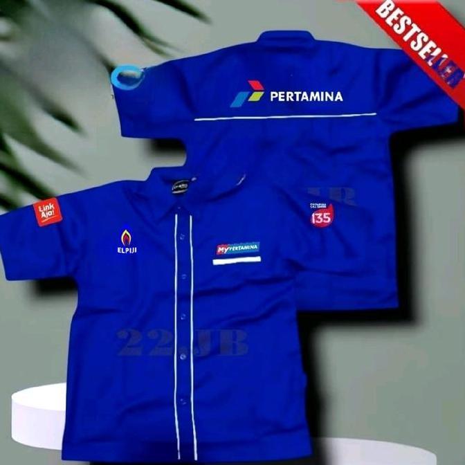 Terbaru kemeja elpiji Pertamina  seragam Pertamina elpiji baju elpiji Pertamina pdh elpiji Pertamina
