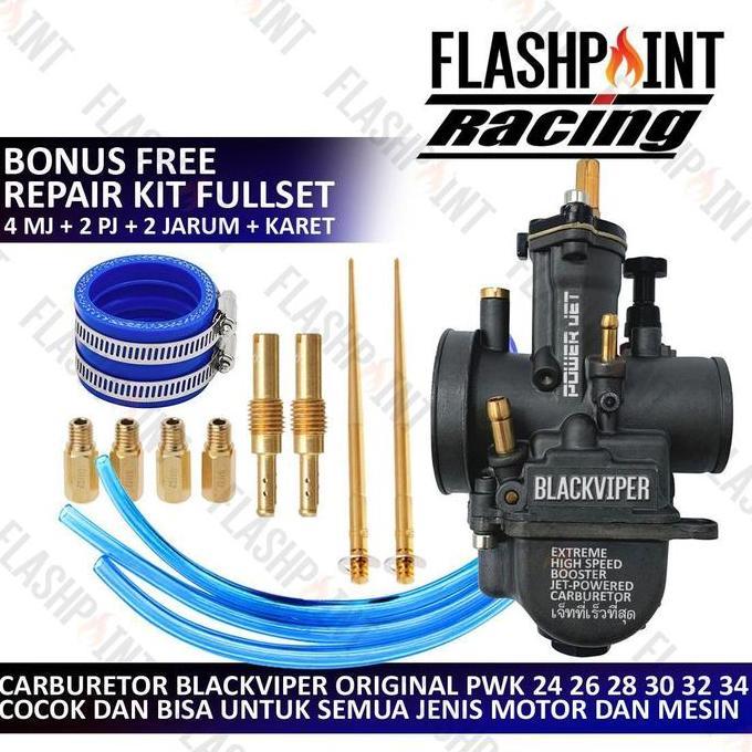 (BISA COD) KARBURATOR CPO ORIGINAL BLACKVIPER KEIHIN  KARBU KOTAK PWK 24 26 28 30 32 34 BLACK VIPER 