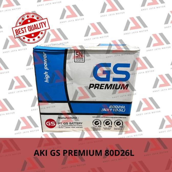 #####] AKI GS PREMIUM 80D26L (NX110-5L)