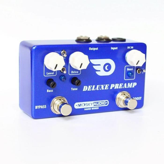 Guitar Effect Efek Gitar Mosky Deluxe Preamp Not Mooer Boss Love Pedal Original Dan Terpercaya