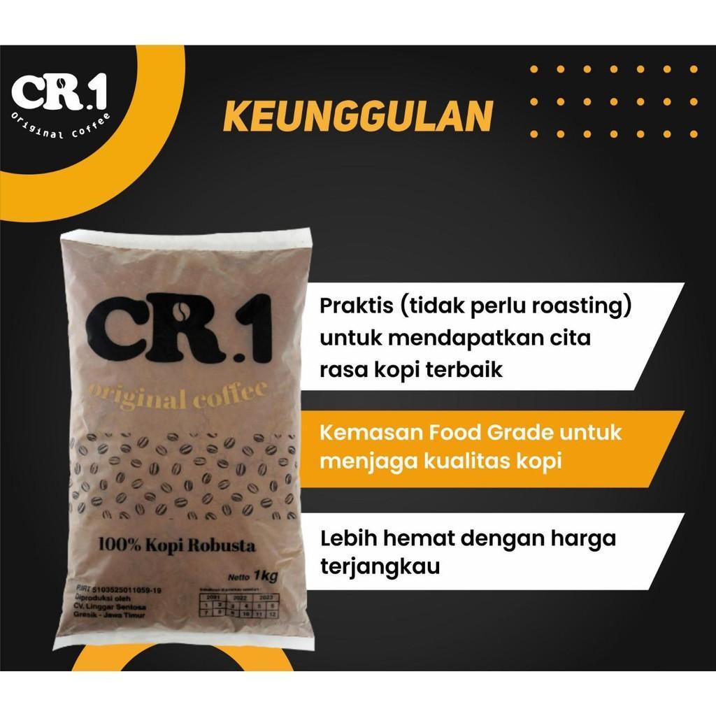 Cr1 Coffee - Kopi Bubuk Cr1 Kemasan 1Kg