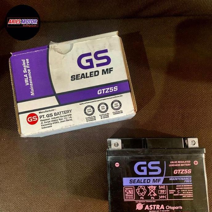 :::::::] AKI GS GTZ5S 12V 3.5A