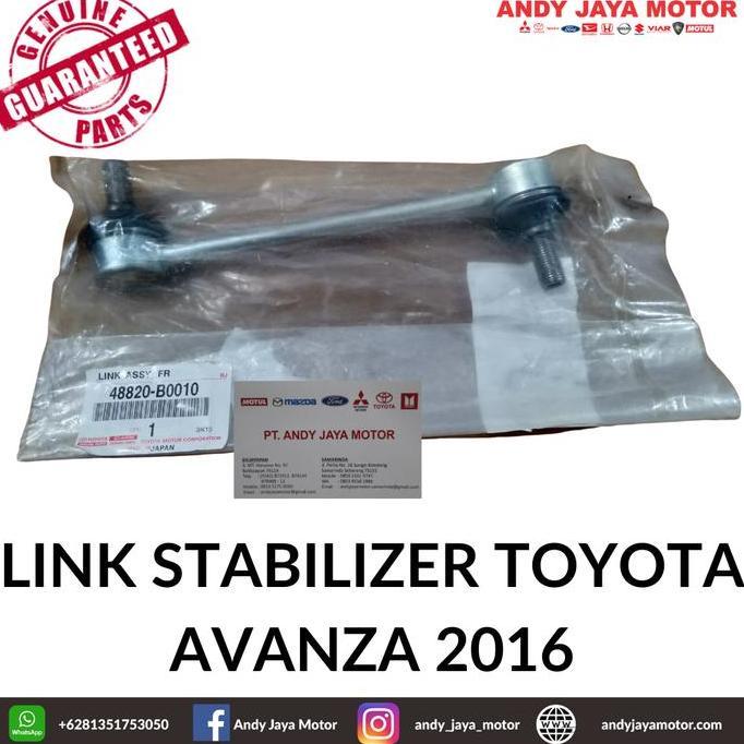 langsung order saja] LINK STABILIZER TOYOTA AVANZA TAHUN 2016 PART NUMBER : 48820-B0010