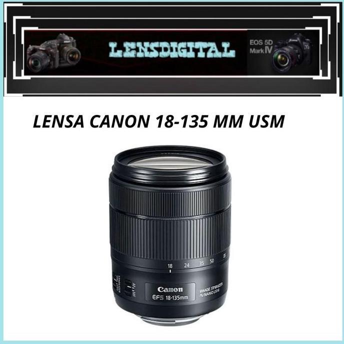TERBARU - LENSA CANON 18-135USM / CANON 18-135USM