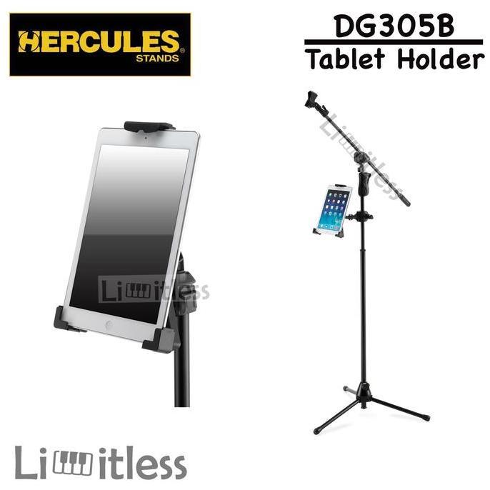 TERMURAH - Hercules DG305B Tablet Holder Ipad Original