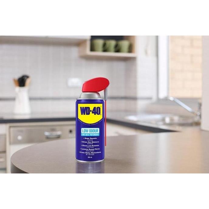 WD 40 Low Odour 300 ml Smart Straw Wd40 Low Odour 300ml SmartStraw MURAH