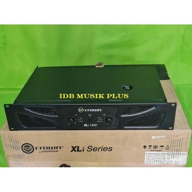 Promo Power Ampli Class AB Crown Xli1500 Xli 1500 Original Diskon