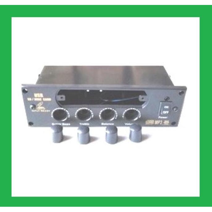 Promo Box amplifier Tape mobil support MP3 MP4 MP5 USB player Diskon