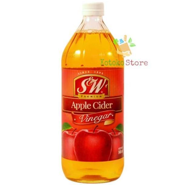 Ready  SW Apple Cider Vinegar / Cuka Apel SW / S&W Cuka Apel 946ml