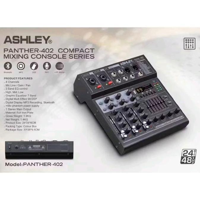 Promo MIXER AUDIO PHANTER 402 402 Amplifier Diskon
