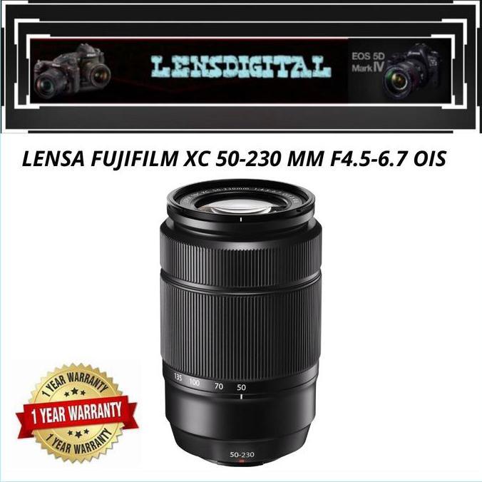 NEW LENSA FUJINON XC 50-230MM F4.5-6.7 OIS/FUJIFILM XC 50-230MM