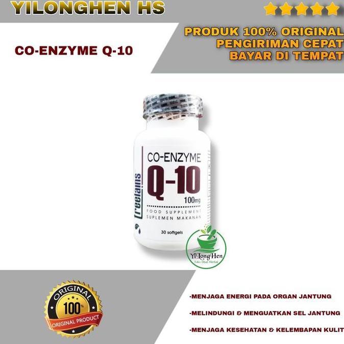 Ready  Treelains Co-Enzyme Q-10 100 mg Isi 30 Softgel Vitamin Coenzyme Q10