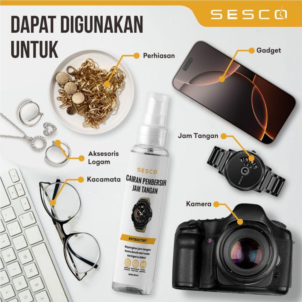 Sesco Watch Cleaner Cairan Pembersih Jam Tangan Profesional