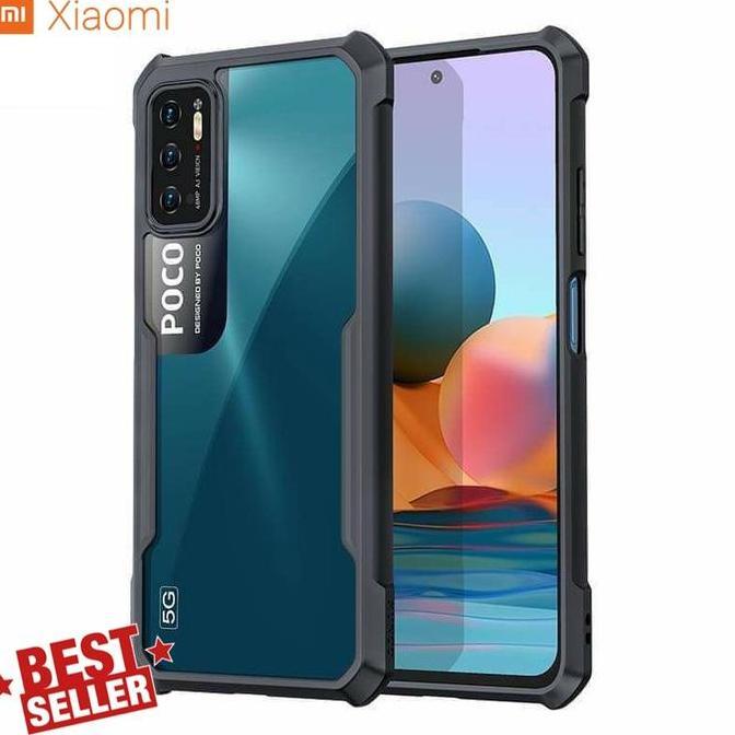Case Clear  untuk Poco M3 Pro Acrylic Casing Hard Transparan Phone Case Bening Cover