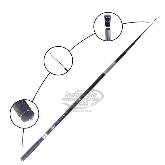 Joran Tegek Maguro Kevlar Ns | 210 S/D 360 | Carbon Heavy | Kaku | Teleskopik ~ Indonesia Memancing