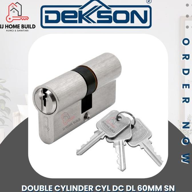 Cylinder DEKSON DC DL 60 MM Kunci Silinder DC DL 3 Kunci DEKKSON