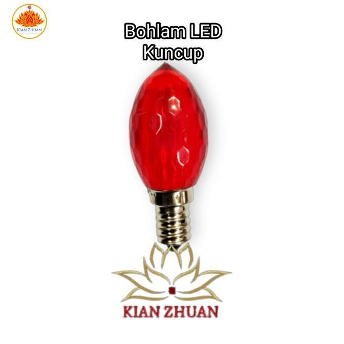 Bola Lampu Bohlam Mini/Kecil Merah/Kuning LED/Biasa murah
