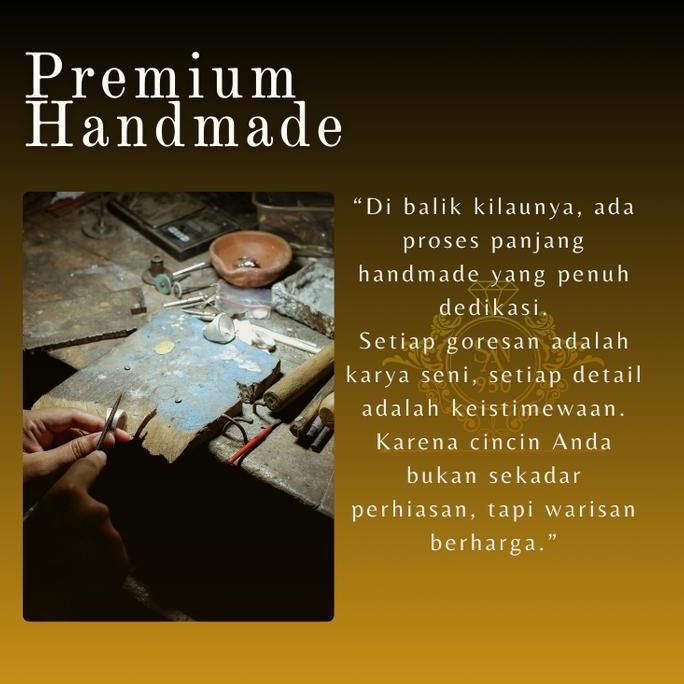 Cincin pria emas putih nikah kawin lamaran tunangan Au